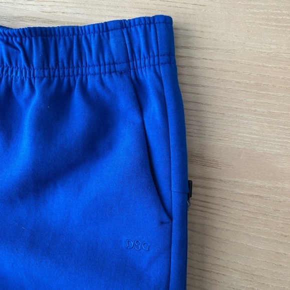 DSG Blue Fleece Boys Stretch Comfy Shorts - Picture 2 of 5